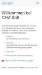 Mobile Screenshot of chzsoft.de